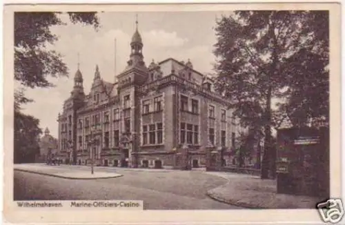 25340 Ak Wilhelmshaven Marine Offiziers Casino 1911