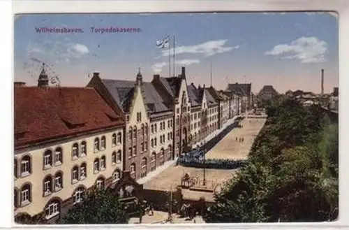 26801 Ak Wilhelmshaven Torpedokaserne 1914