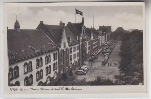 02199 Feldpost Ak Wilhelmshaven Roon-, Bismarck- und Moltke Kaserne 1942