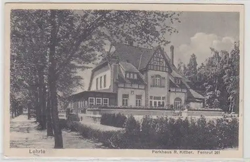 55033 Ak Lehrte Parkhaus R. Kittler um 1930