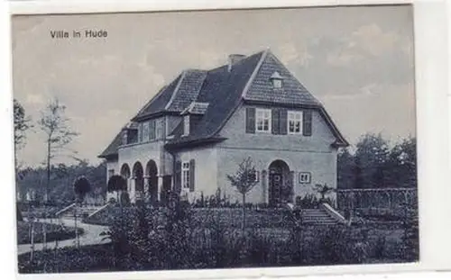54496 Ak Villa in Hude um 1930