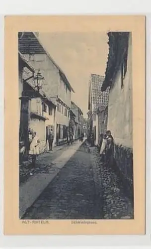 37854 Ak Alt Rinteln Schmiedegasse um 1920