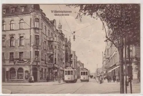 31247 Feldpost Ak Wilhelmshaven Göckerstrasse 1916