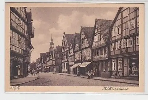 10218 Ak Celle Zöllnerstrasse mit Geschäften um 1930