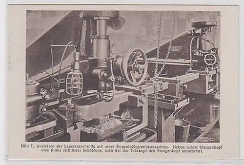 40048 Ak Hanomag Hannover Linden Lokomotivtreibstangenbau Bild 7 um 1930