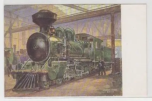 45194 Ak Hanomag Hannover Linden Gemischtzug-Lokomotive für Brasilien um 1930