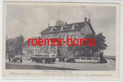 78707 Ak Restaurant Kipphut in der Nähe Sarstedts 1934