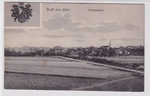 89165 Ak Gruß aus Ilten Totalansicht 1925