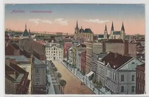 04554 Ak Aachen Hindenburgstrasse um 1910