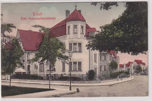 71288 Ak Erfurt Hohenzollernstrasse um 1910