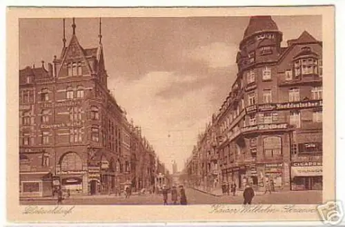 06503 Ak Düsseldorf Kaiser Wilhelm Strasse 1928