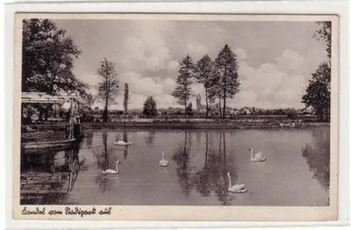 05309 Ak Kandel vom Stadtpark aus um 1940