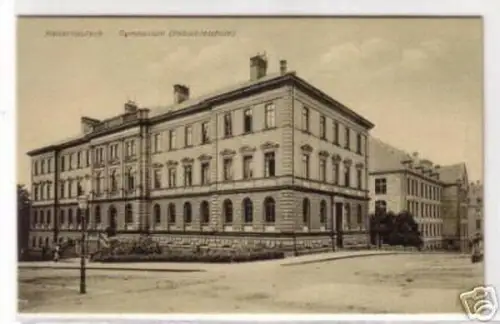 07509 Ak Kaiserslautern Gymnasium Industrieschule 1920