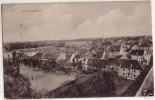 08974 Feldpost Ak Germersheim Totalansicht 1916