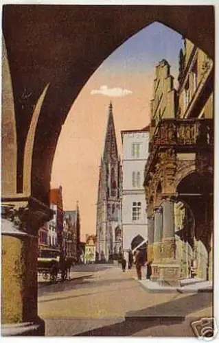 09803 Ak Münster in W. Prinzipalmarkt 1929