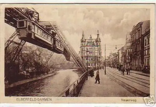 10880 Ak Elberfeld Barmen Neuerweg 1926