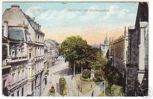 10459 Ak Köln Partie an der Drususgasse 1910