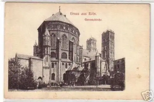 10376 Ak Gruß aus Köln Gereonskirche um 1900
