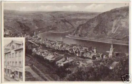 11002 Ak Oberwesel a. Rh. Konditorei Café um 1930