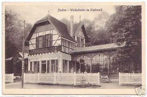 11514 Ak Aachen Waldschenke am Stadtwald 1918