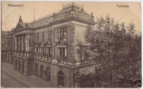 11140 Ak Düsseldorf Tonhalle 1914