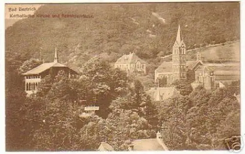 14933 Ak Bad Bertrich Kirche & Schweizerhaus 1910