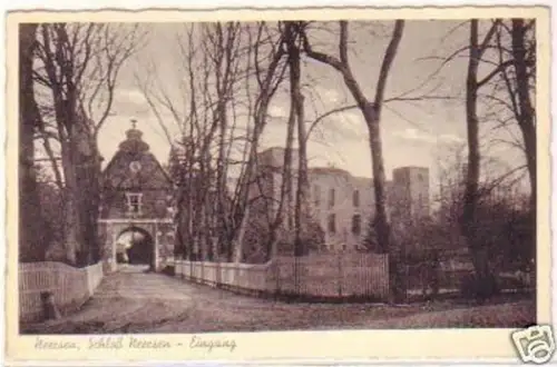 16132 Ak Neersen Schloß Neersen Eingang um 1940