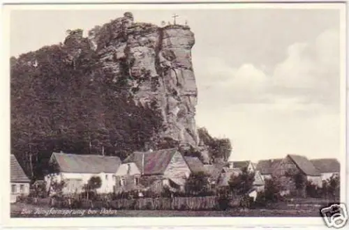 20245 Ak der Jungfernsprung bei Dahn um 1940