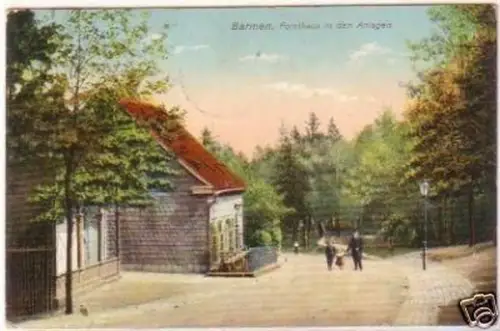 20685 Ak Barmen Forsthaus in den Anlagen 1911