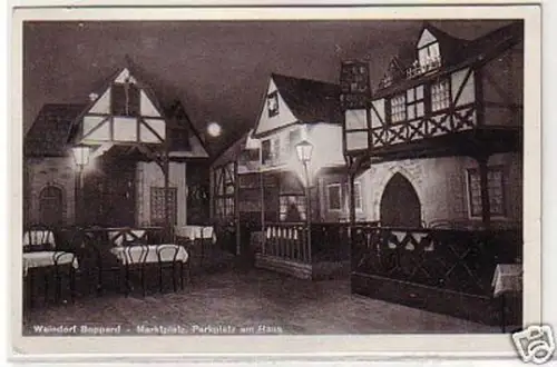 24901 Ak Weindorf Boppard Marktplatz 1940