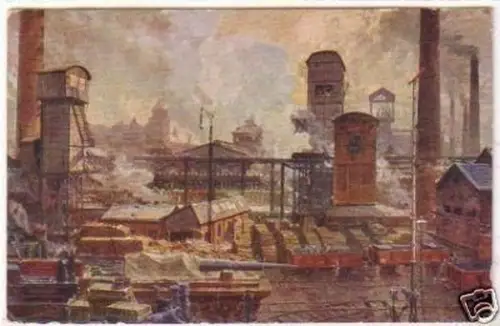24066 Ak Gußstahlfabrik Essen Zeche Sälzer 1913