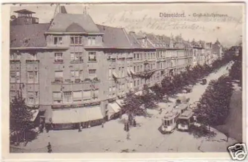 27460 Ak Düsseldorf Graf Adolfstrasse 1913