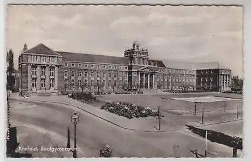 28649 Ak Krefeld Realgymnasium 1965