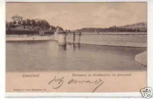 29223 Ak Remscheid Thalsperre im Eschbachthal 1902
