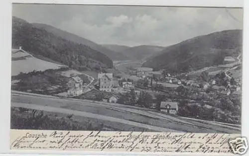 29691 Ak Laasphe Blick ins Laasphetal 1905