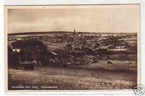 31174 Ak Hermeskeil (Bez. Trier) Gesamtansicht 1928