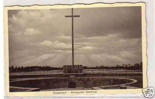 34388 Ak Düsseldorf Schlageter Denkmal 1934