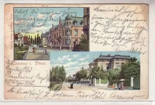 35416 Mehrbild Ak Landau in der Pfalz an 44. 1906