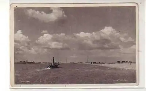 40093 Ak Eversael am Rhein mit Dampfschiff um 1930