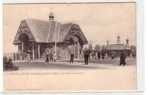 39664 Ausstellung Düsseldorf 1904 Steinhäger Ausschank