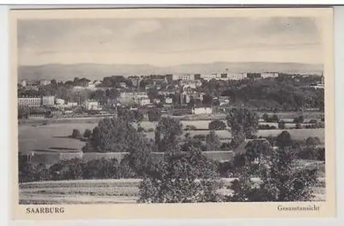 43584 Ak Saarburg Gesamtansicht um 1920