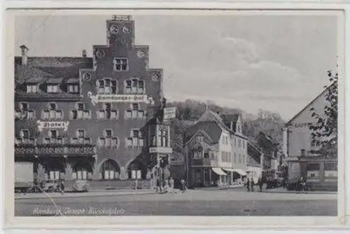 47191 Ak Homburg Joseph Bürckel Platz 1940