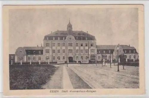 47048 Ak Essen städt. Krankenhaus Anlagen um 1920