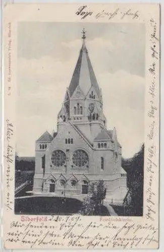 49609 Ak Elberfeld Friedhofskirche 1909