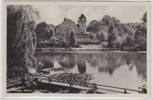 49093 Ak Wanne Eickel Stadtpark 1936