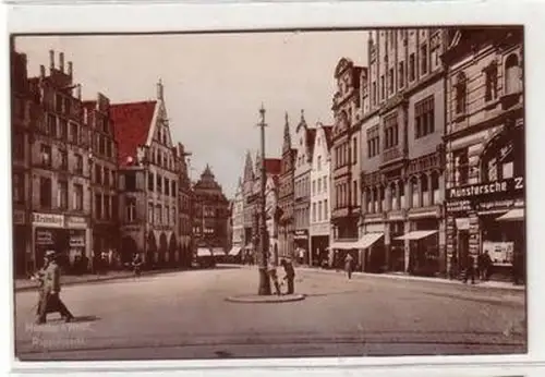 55427 Ak Münster in Westfalen Roggenmarkt 1925