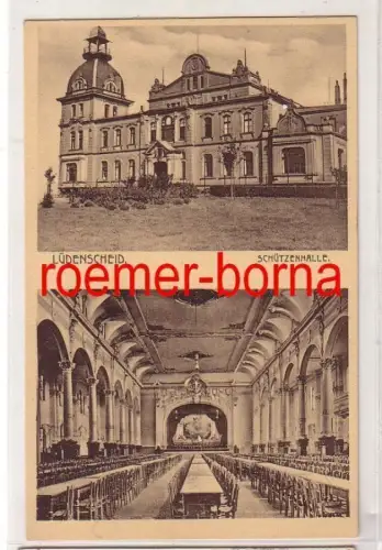 77786 Mehrbild Ak Lüdenscheid Schützenhalle um 1920