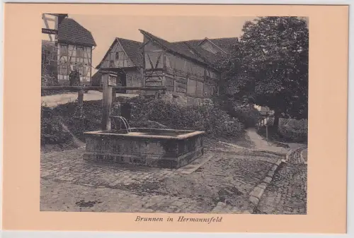 908164 Ak Brunnen in Hermannsfeld um 1910