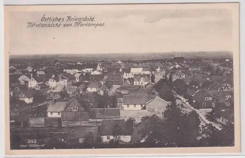 907717 AK Östliches Kriegsbild - Totalansicht von Mariampol (Marijampolė)