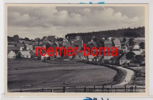 84936 Ak Luftkurort Madfeld (Westf.) Kreis Brilon Gesamtansicht um 1930